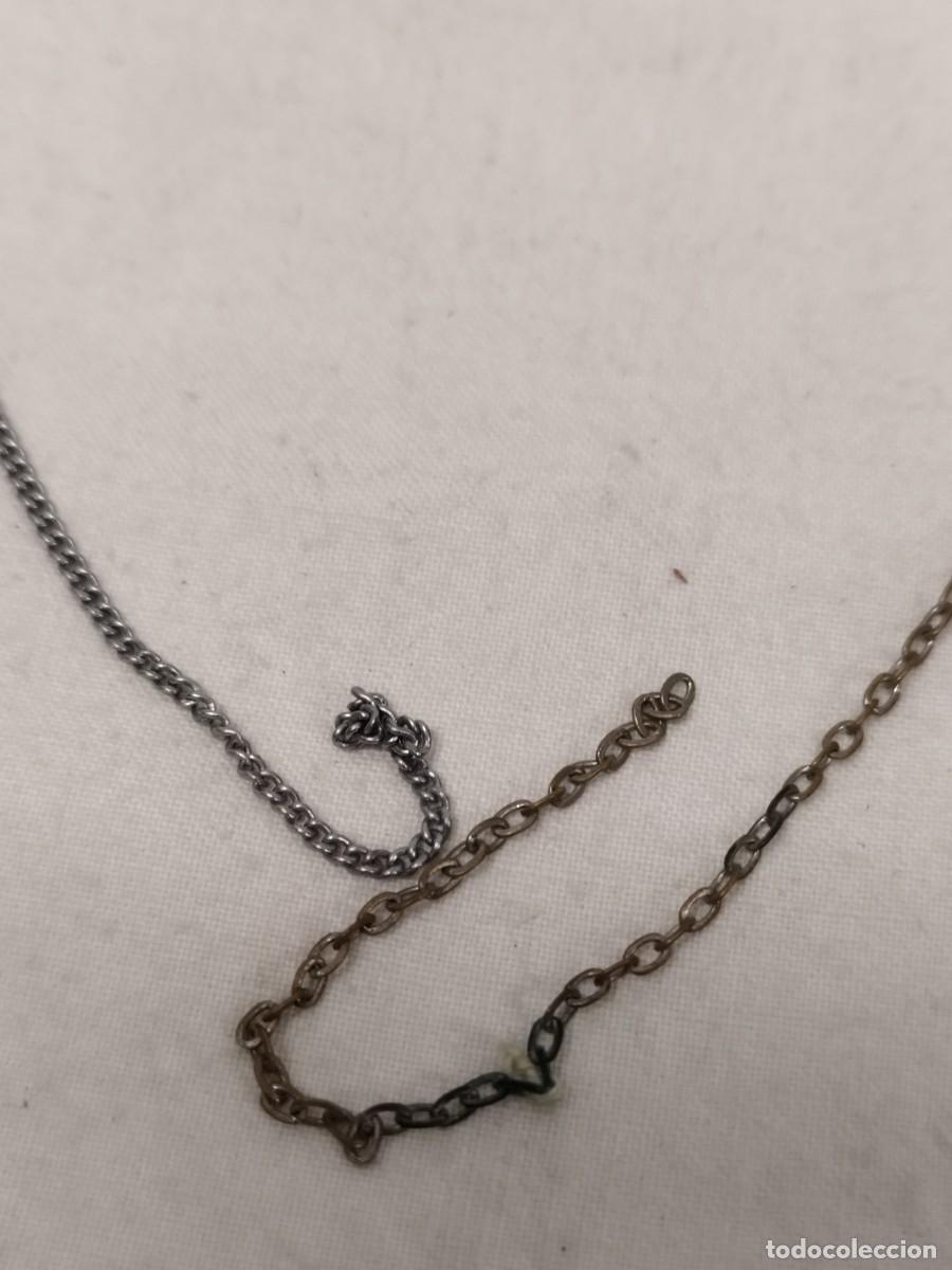 Joyeria: Lote de 4 antiguas cadenas a identificar. - Foto 17