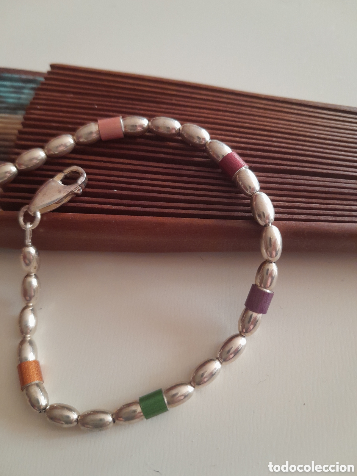Joyeria: PULSERA DE PLATA CON ESMALTE - Foto 2
