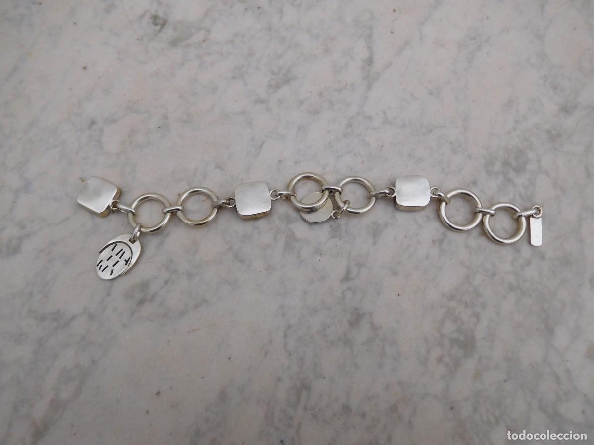 Joyeria: Pulsera de plata y esmalte con motivos mon&aacute;rquicos - Foto 5