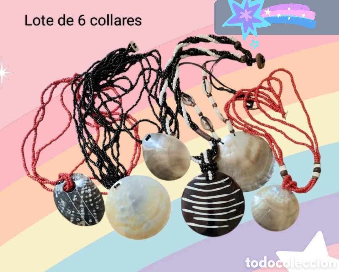 Joyeria: :::: MM19 - LOTE DE SEIS COLLARES - Foto 1