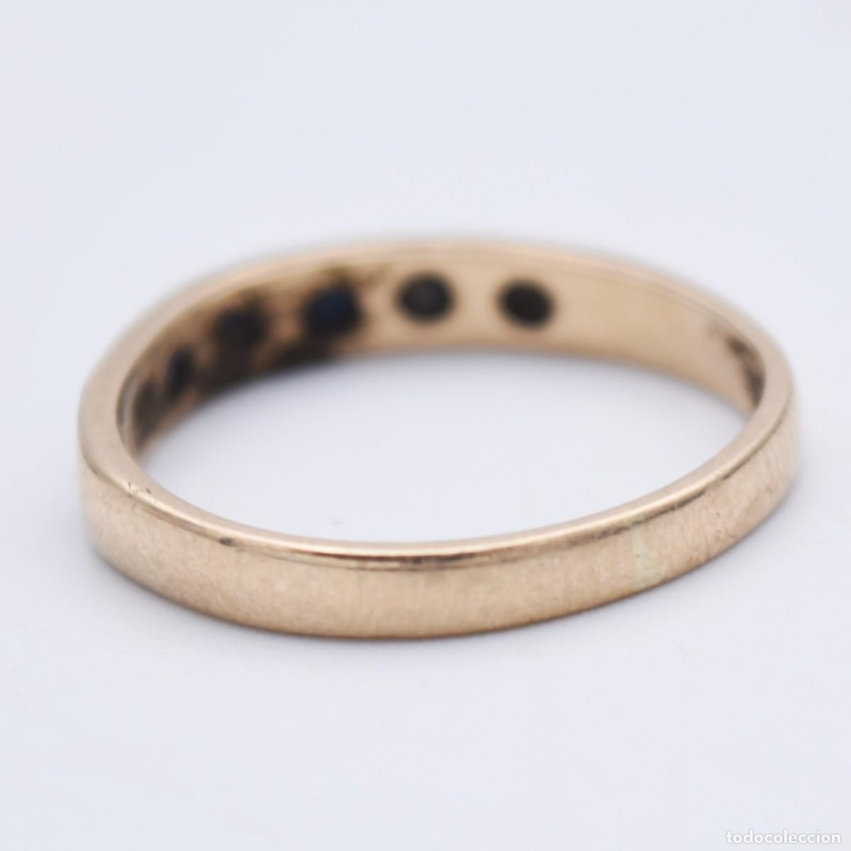 Joyeria: Anillo antiguo de oro 9k - Foto 10