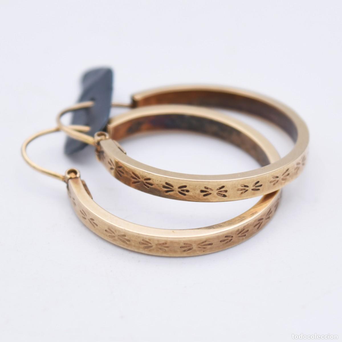 Joyeria: Pendientes de oro de 9k - Foto 12