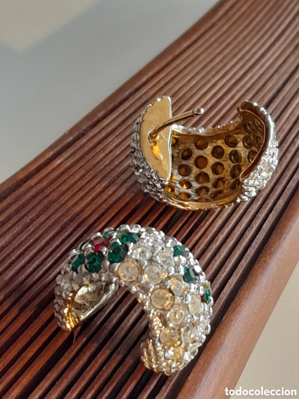 Joyeria: PENDIENTES DE CRISTAL ESPECTACULARES - Foto 4