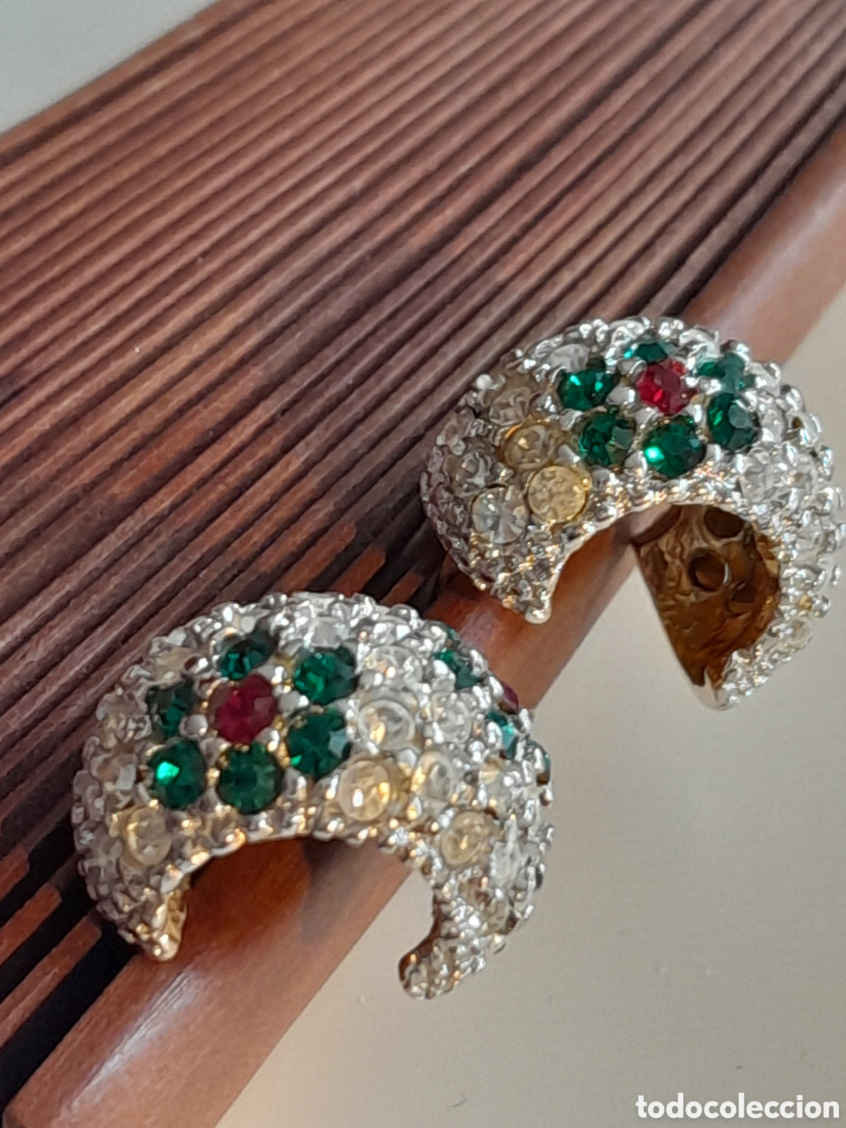 Joyeria: PENDIENTES DE CRISTAL ESPECTACULARES - Foto 2