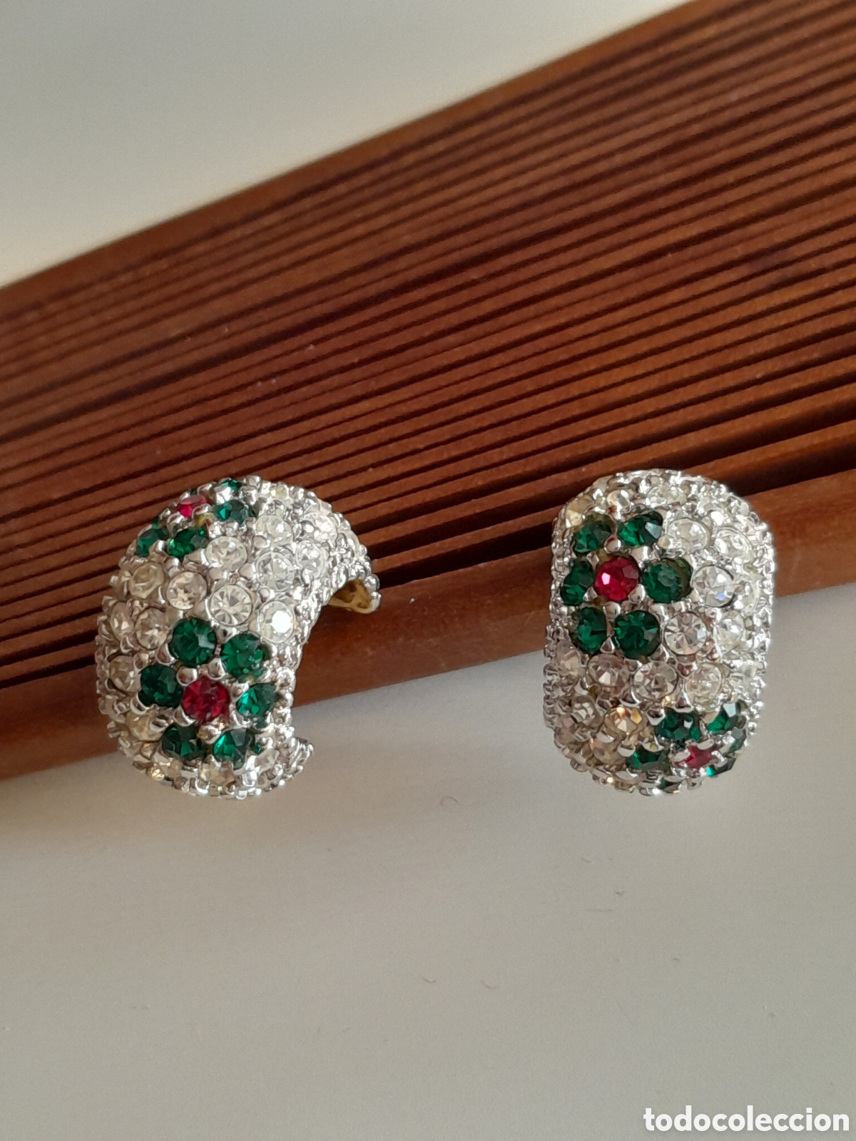 Joyeria: PENDIENTES DE CRISTAL ESPECTACULARES - Foto 8