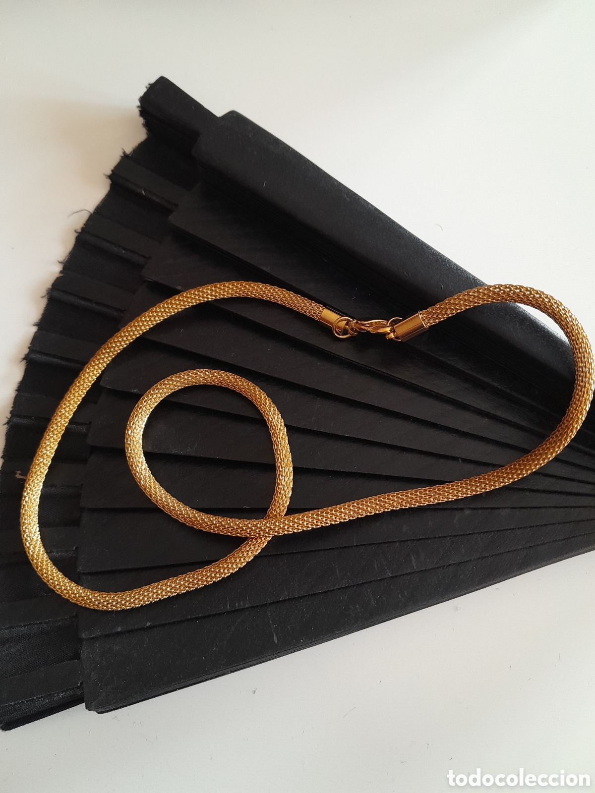 Joyeria: GARGANTILLA CORDON CHAPADO EN ORO - Foto 3