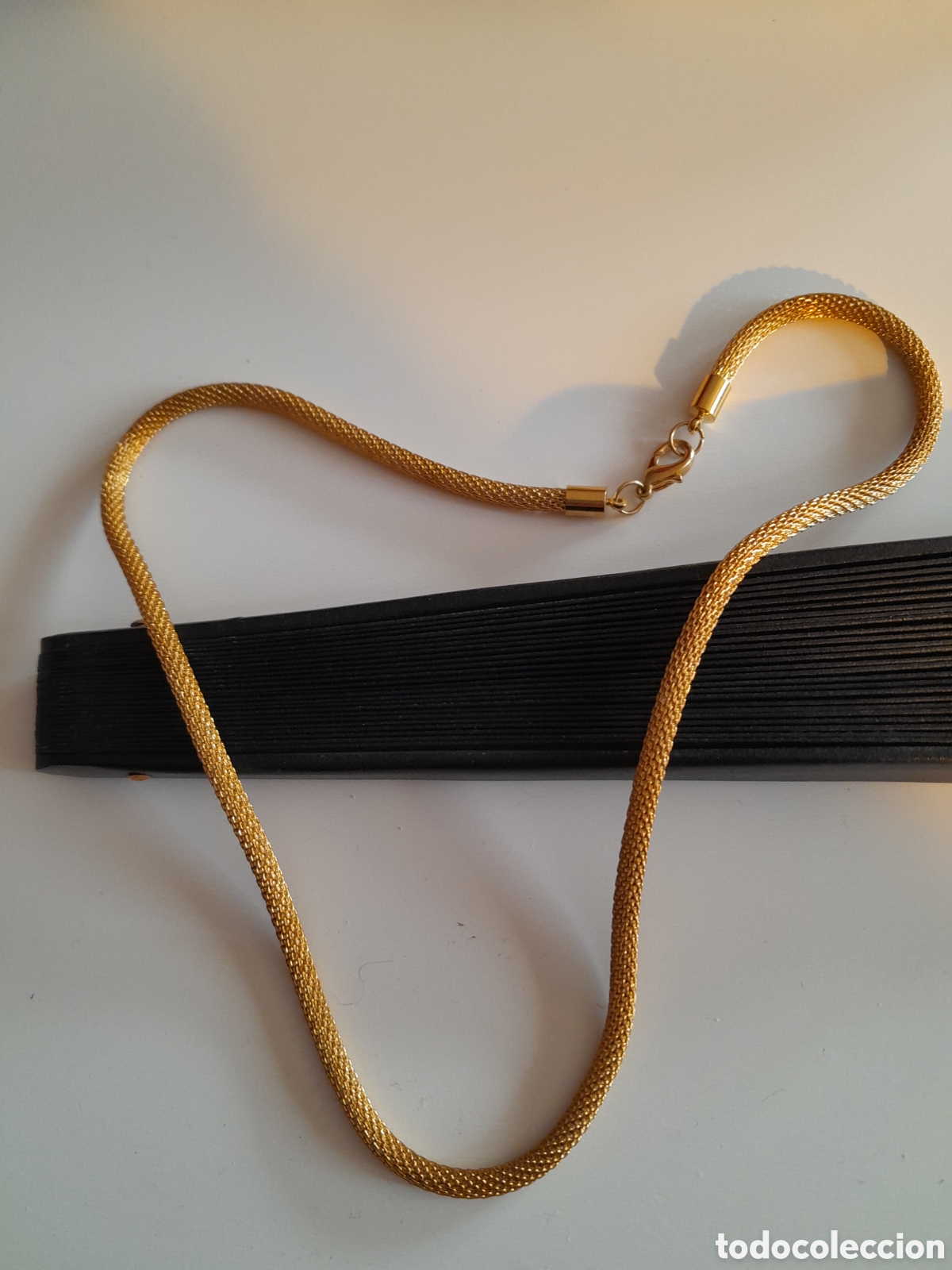 Joyeria: GARGANTILLA CORDON CHAPADO EN ORO - Foto 2