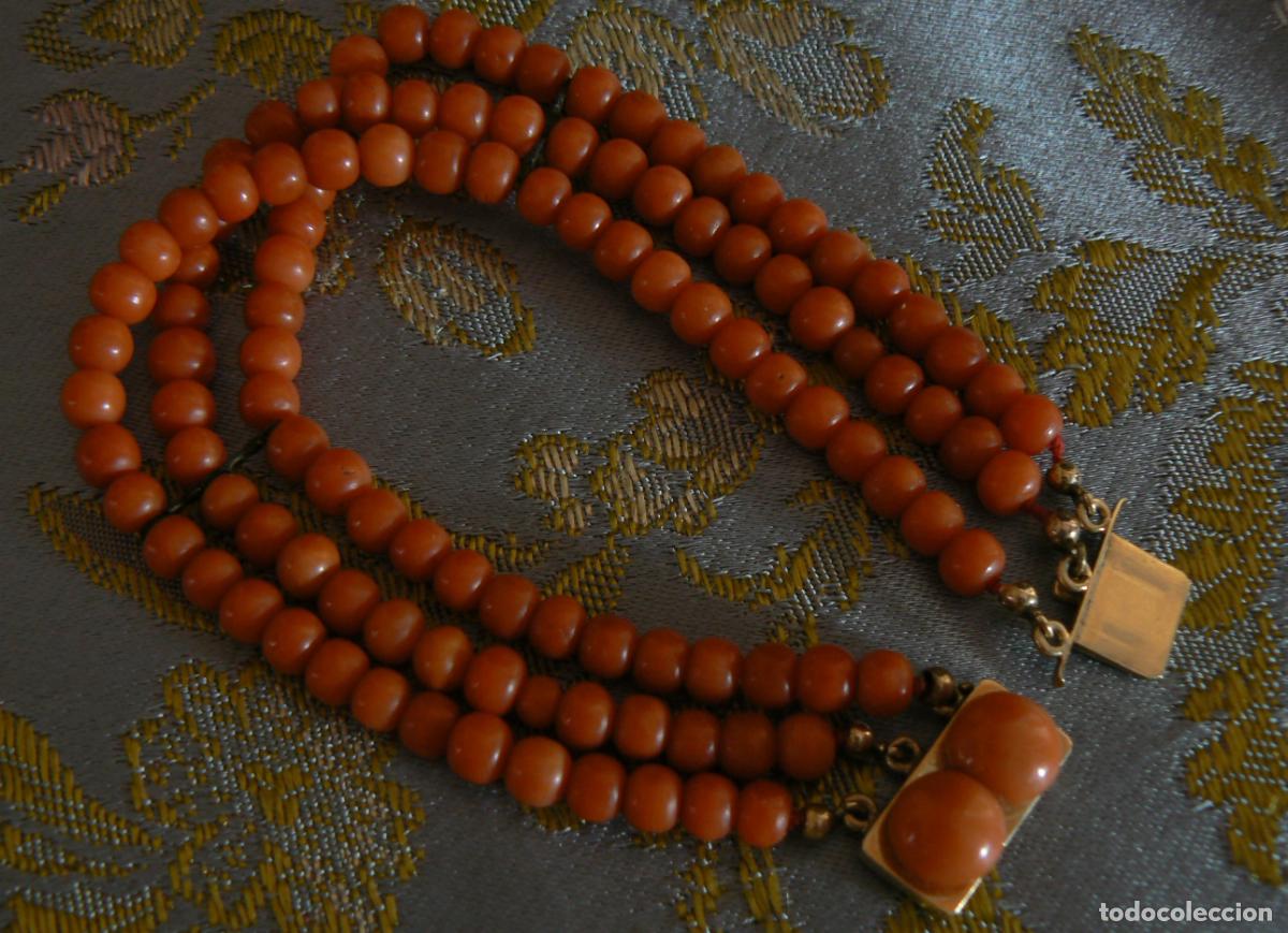 Joyeria: ANTIGUA PULSERA DE CORAL - Foto 5