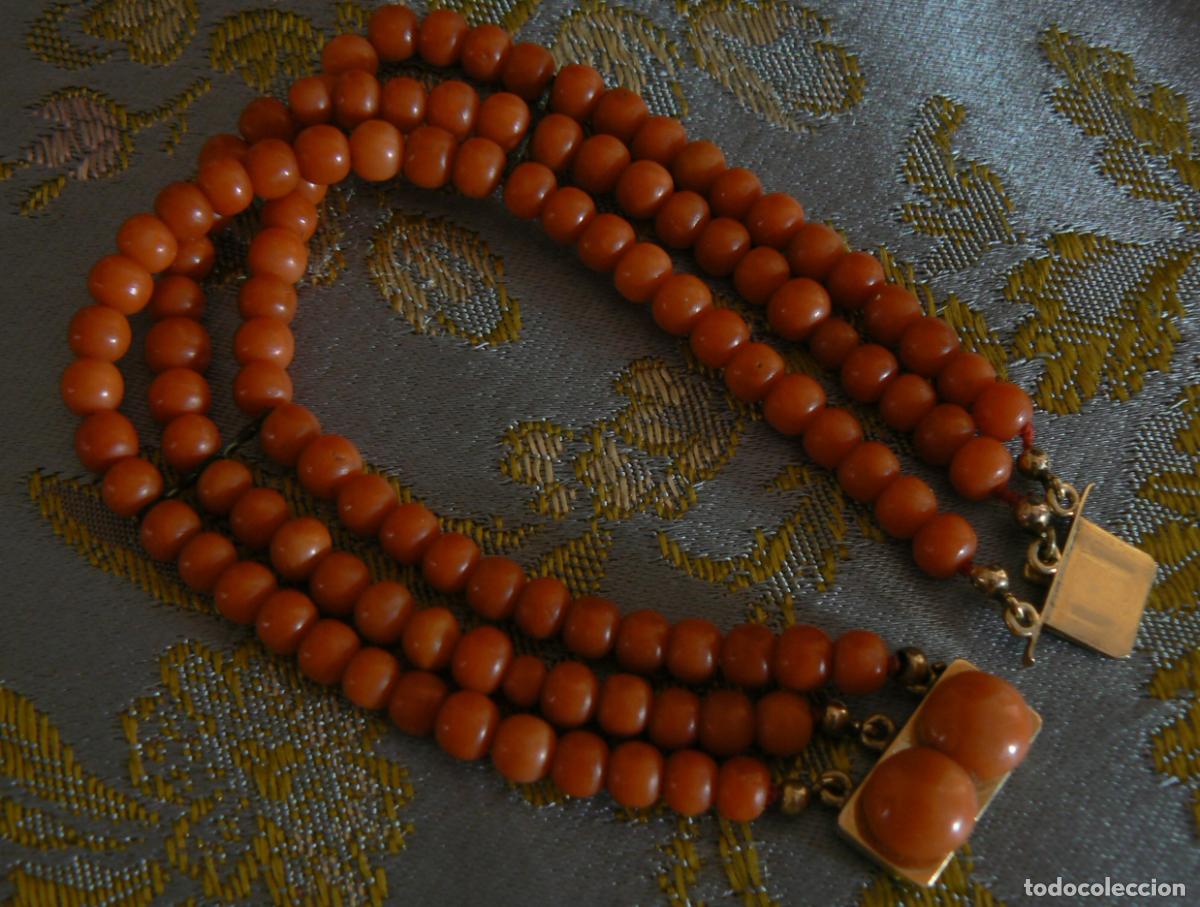 Joyeria: ANTIGUA PULSERA DE CORAL - Foto 6