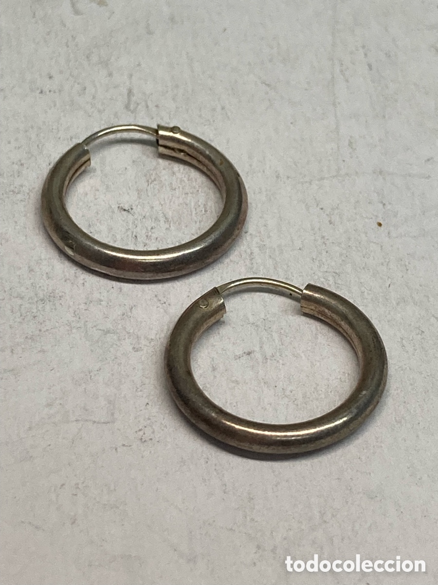 Joyeria: Pendientes de plata P249 - Foto 1