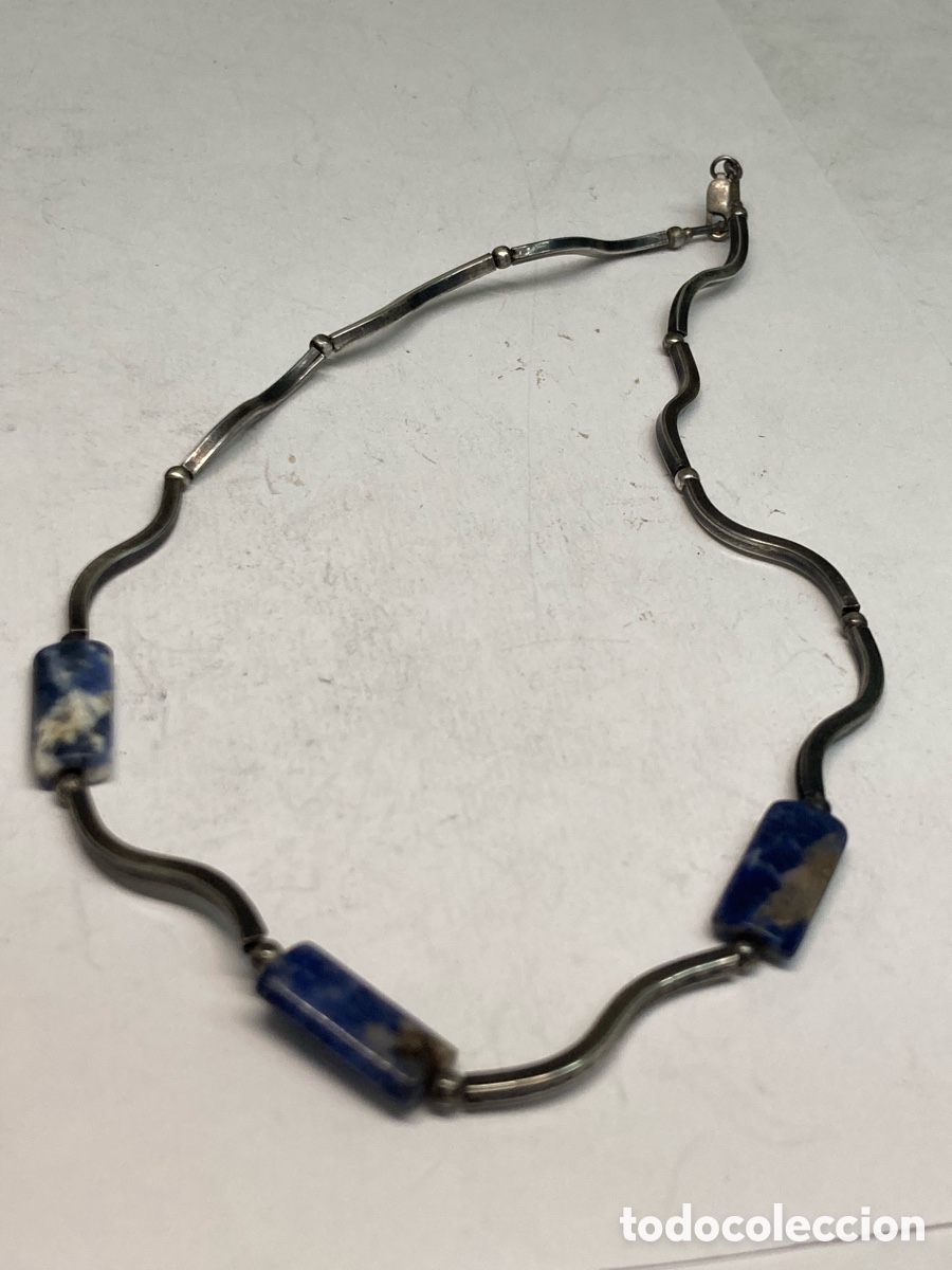 Joyeria: Collar de plata lapisl&aacute;zuli Cc172 - Foto 1