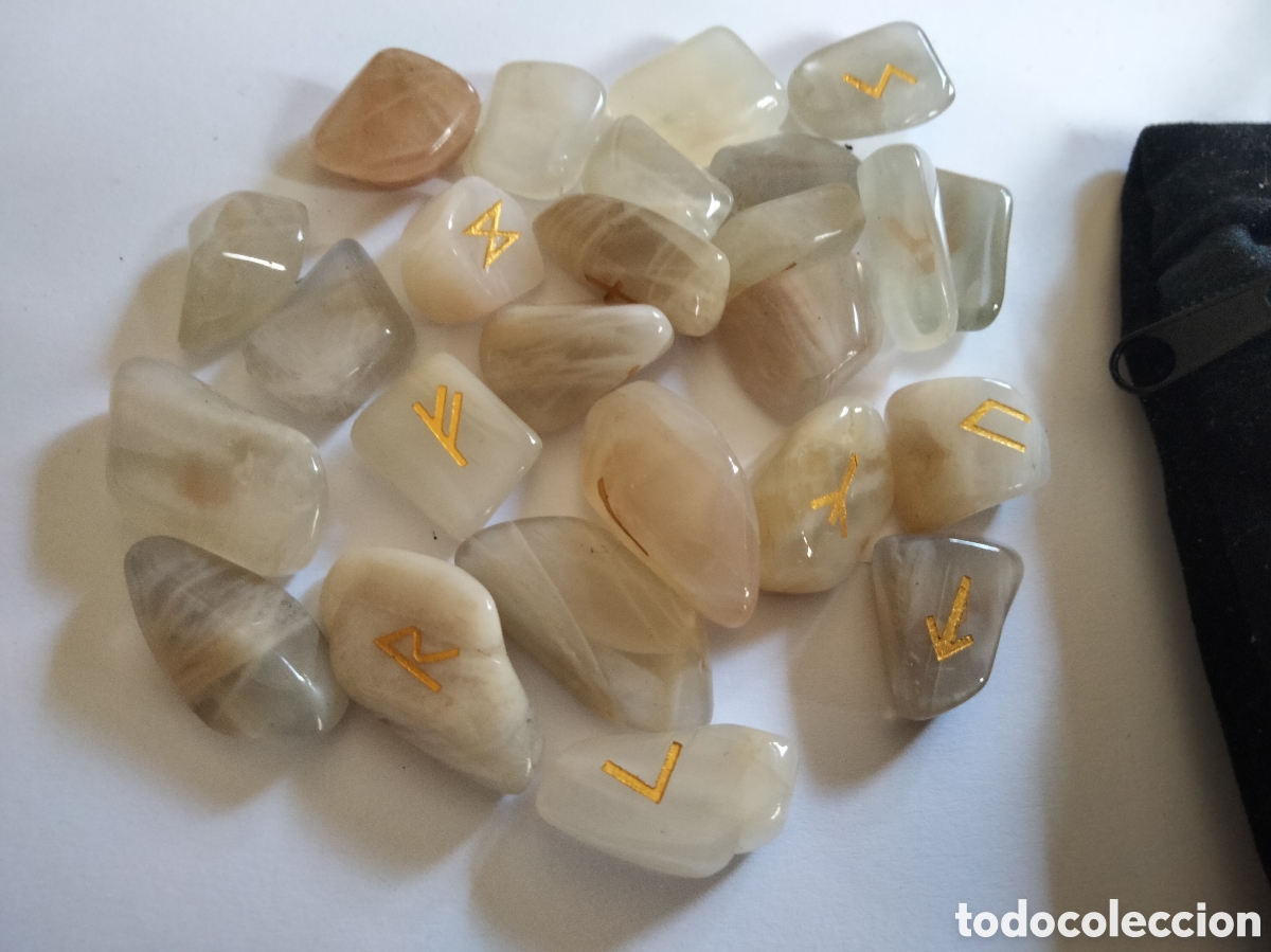 Joyeria: Excelentes runas piedras de adivinaci&oacute;n y meditaci&oacute;n naturales