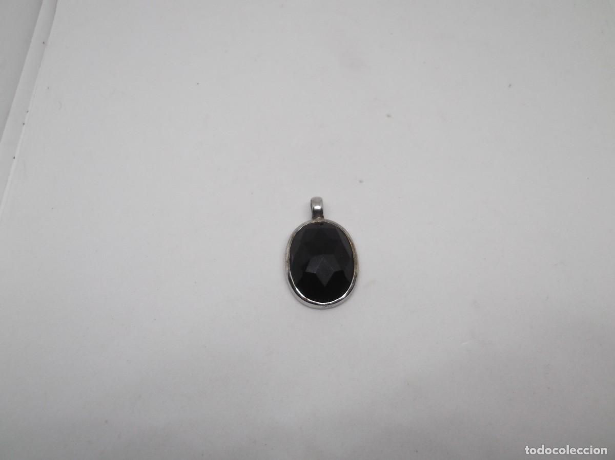 Joyeria: Colgante de plata rodiada y onix.Luxenter - Foto 4