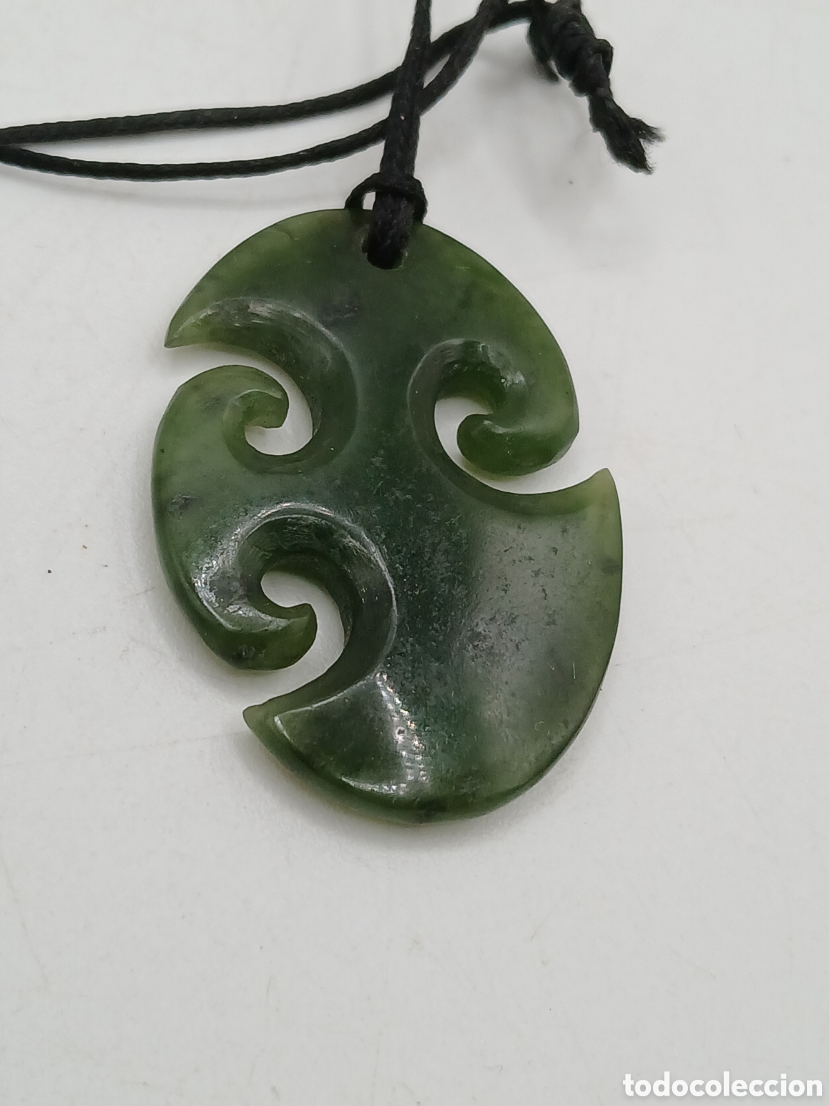 Joyeria: Colgante jade verde tallado - Foto 3