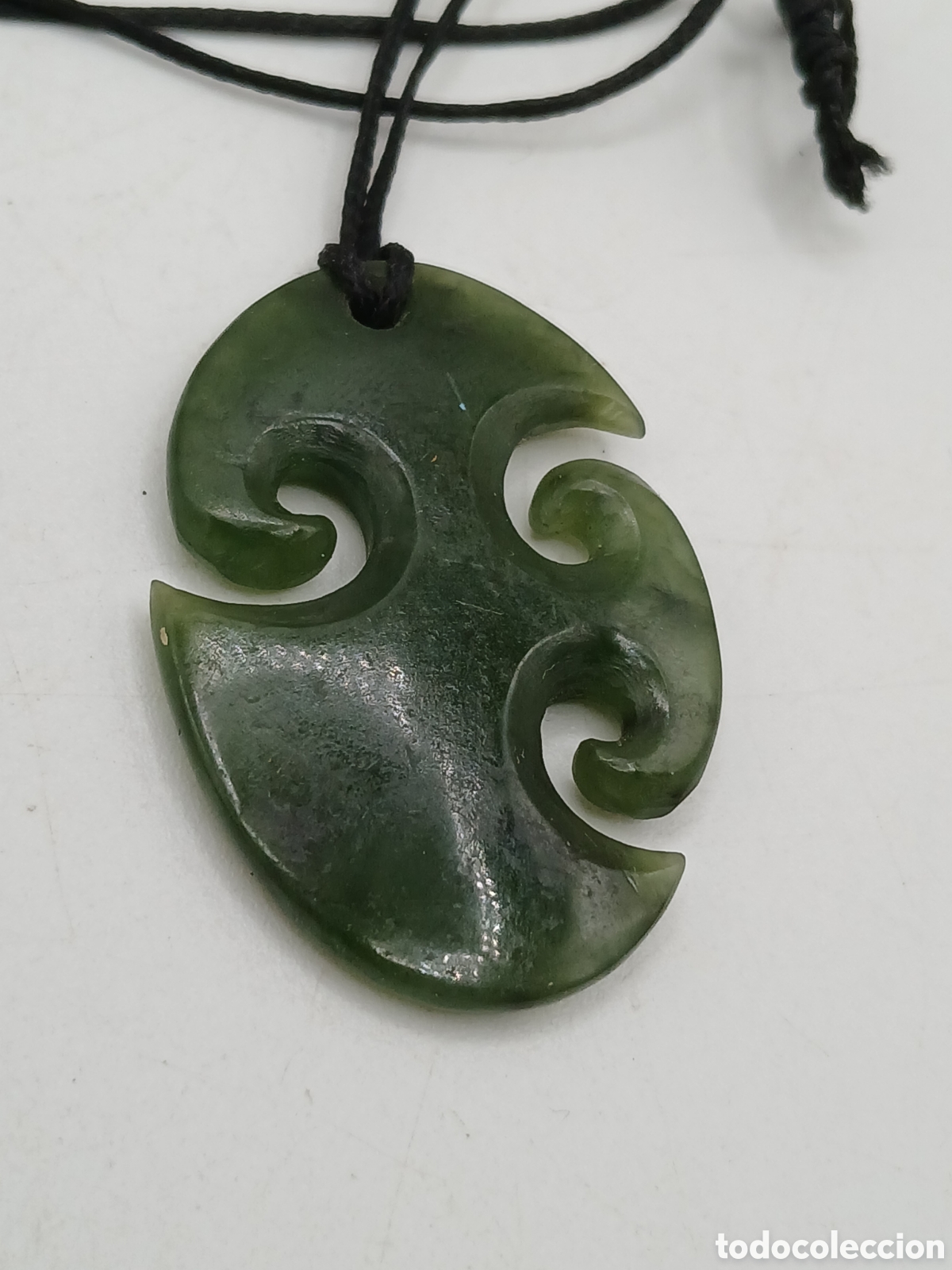 Joyeria: Colgante jade verde tallado - Foto 4
