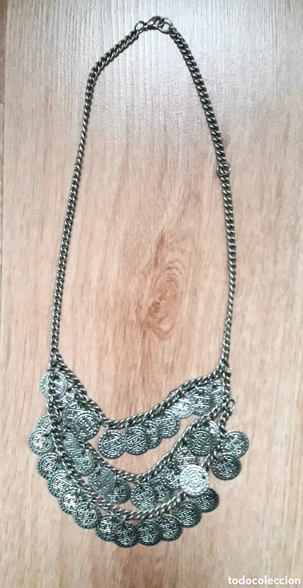 Joyeria: Collar con monedas estilo &eacute;tnico - Foto 3