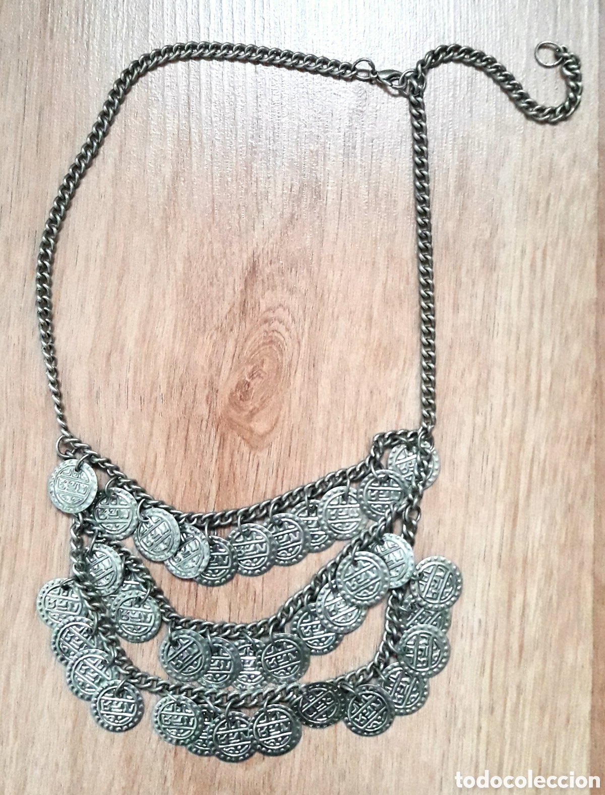 Joyeria: Collar con monedas estilo &eacute;tnico - Foto 1