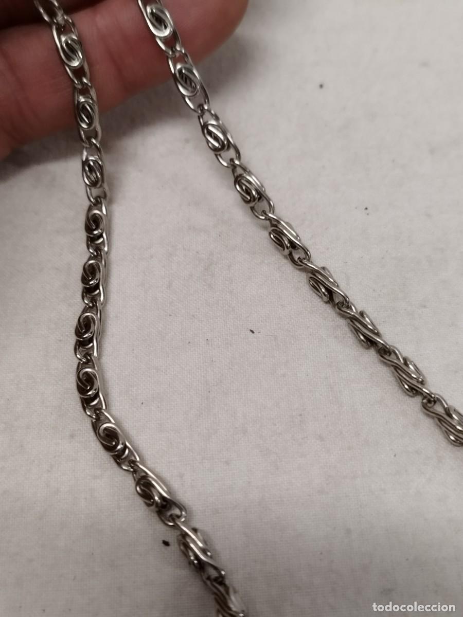 Joyeria: Antigua gran cadena, collar de 120cm de largo. - Foto 4