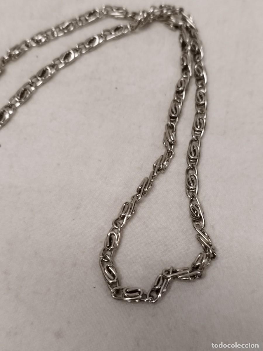 Joyeria: Antigua gran cadena, collar de 120cm de largo. - Foto 6