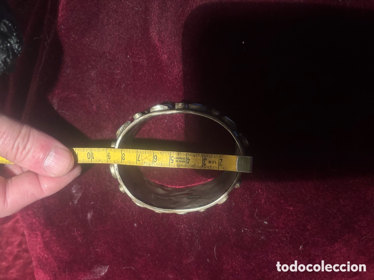 Joyeria: ESPECTACULAR PULSERA &Eacute;TNICA ( plata? ) - Foto 12