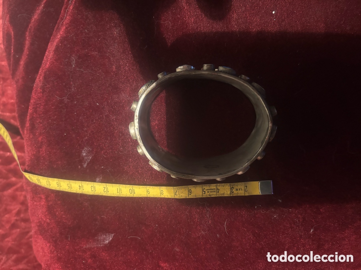 Joyeria: ESPECTACULAR PULSERA &Eacute;TNICA ( plata? ) - Foto 14