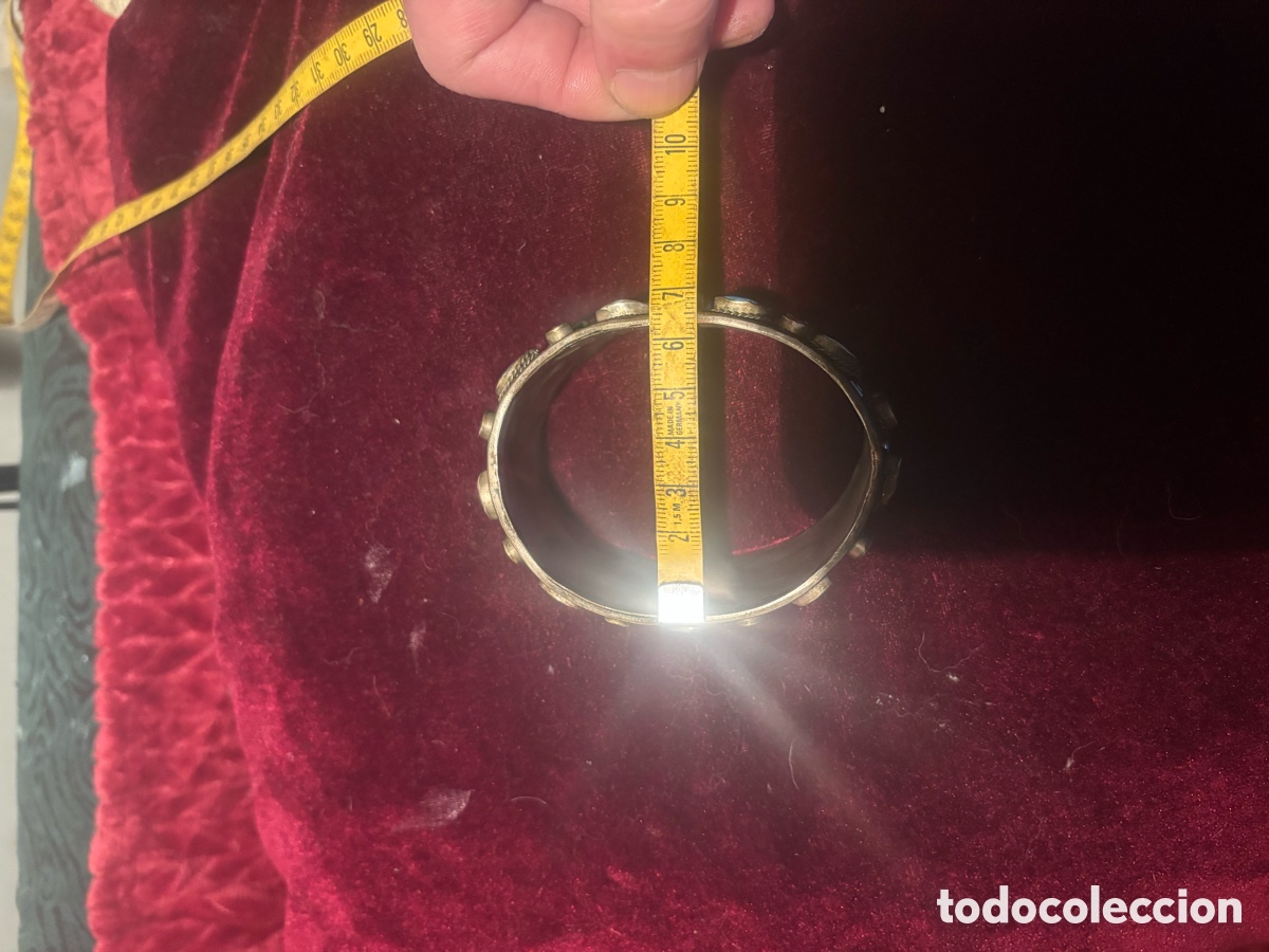 Joyeria: ESPECTACULAR PULSERA &Eacute;TNICA ( plata? ) - Foto 15