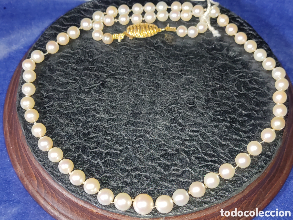 Joyeria: Collar de perlas cultivadas.Vintage.*13* - Foto 2