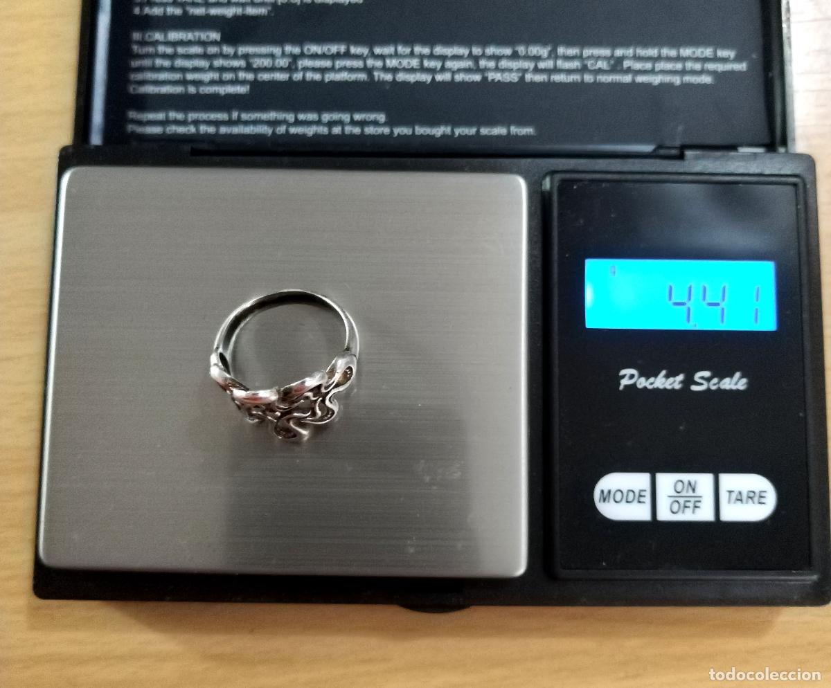 Joyeria: Anillo de plata de ley contrastada, 925 mm. - Foto 8