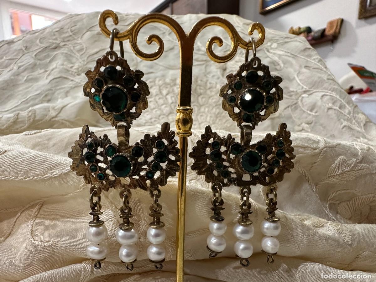 Joyeria: Pendientes de barquillo, con chorretes. - Foto 8
