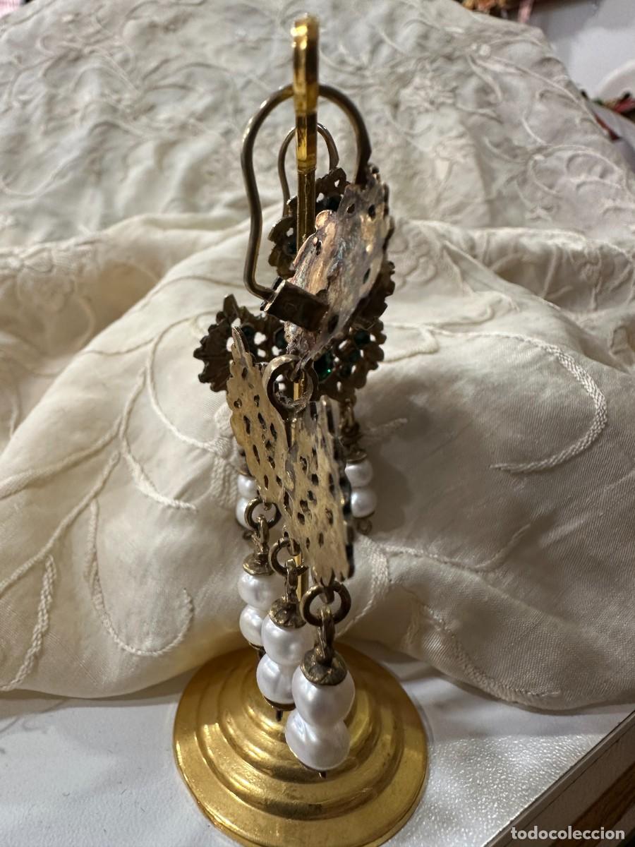 Joyeria: Pendientes de barquillo, con chorretes. - Foto 10