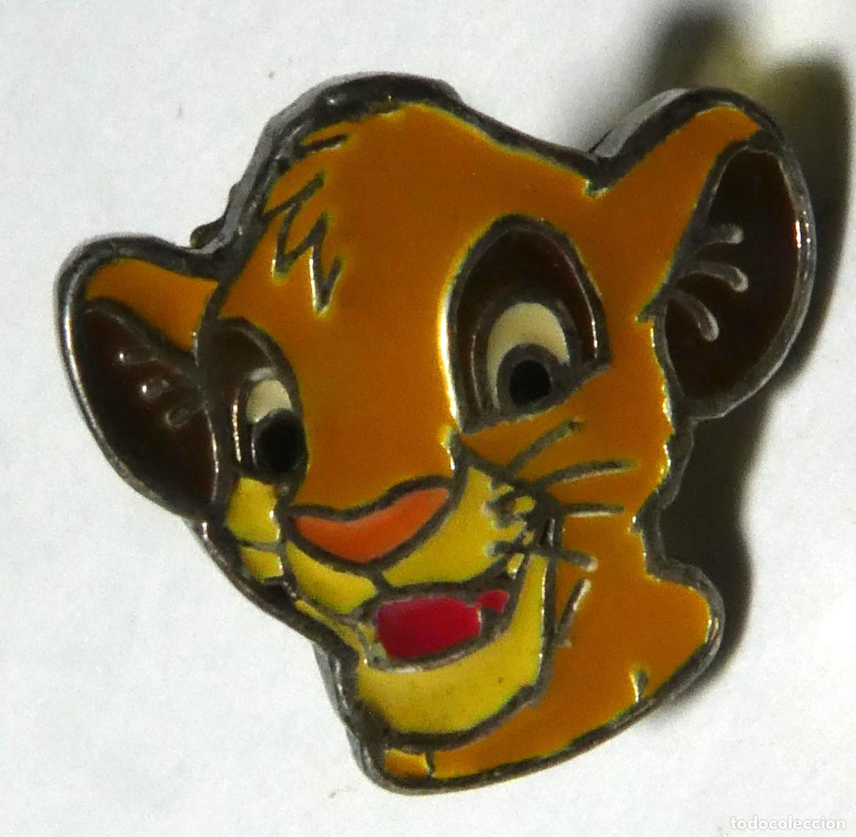 Joyeria: pendiente rey le&oacute;n Disney, plata 925 - Foto 1