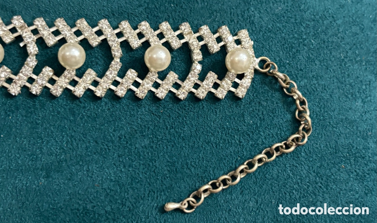 Joyeria: Pulsera de strass plateada - Foto 3
