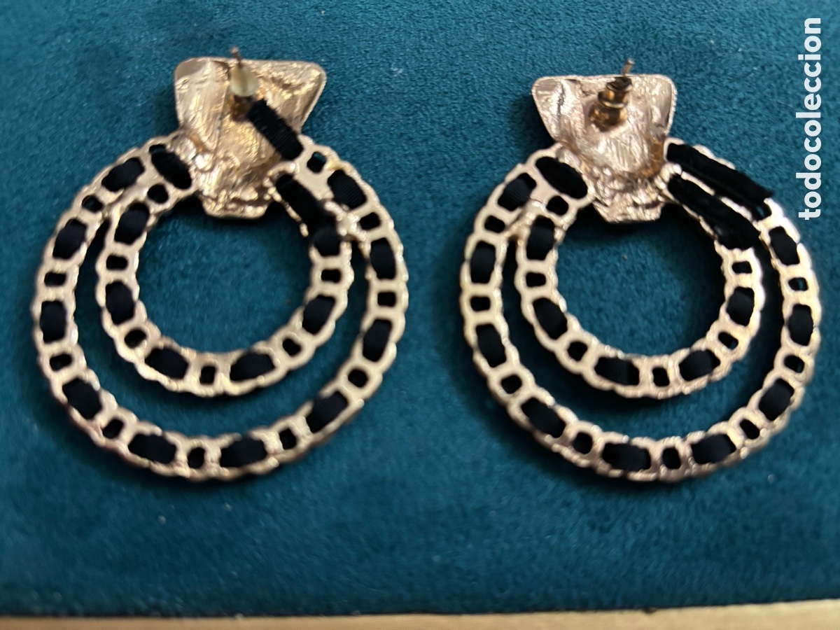 Joyeria: Pendientes vintage metal - Foto 2