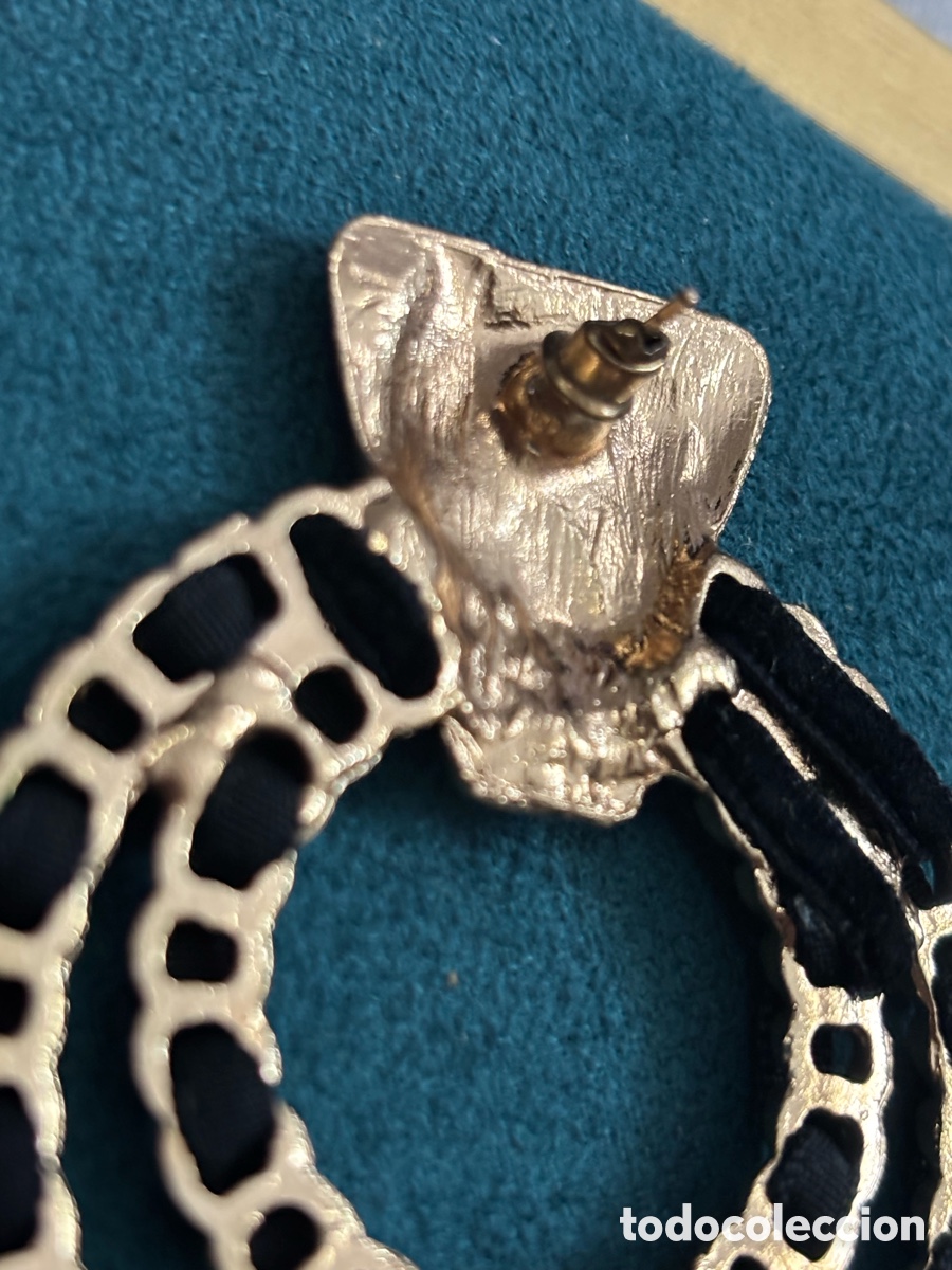 Joyeria: Pendientes vintage metal - Foto 3