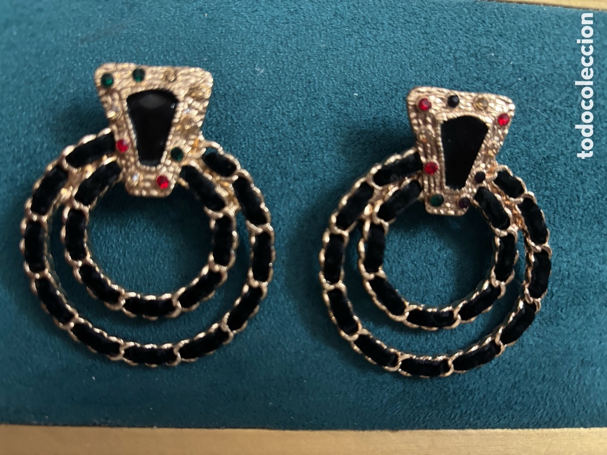 Joyeria: Pendientes vintage metal - Foto 1