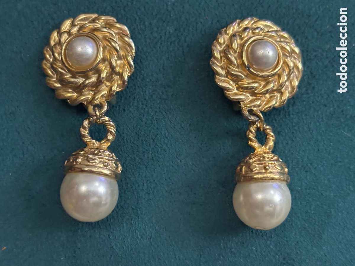 Joyeria: Pendientes de Cl&iacute;p vintage - Foto 1