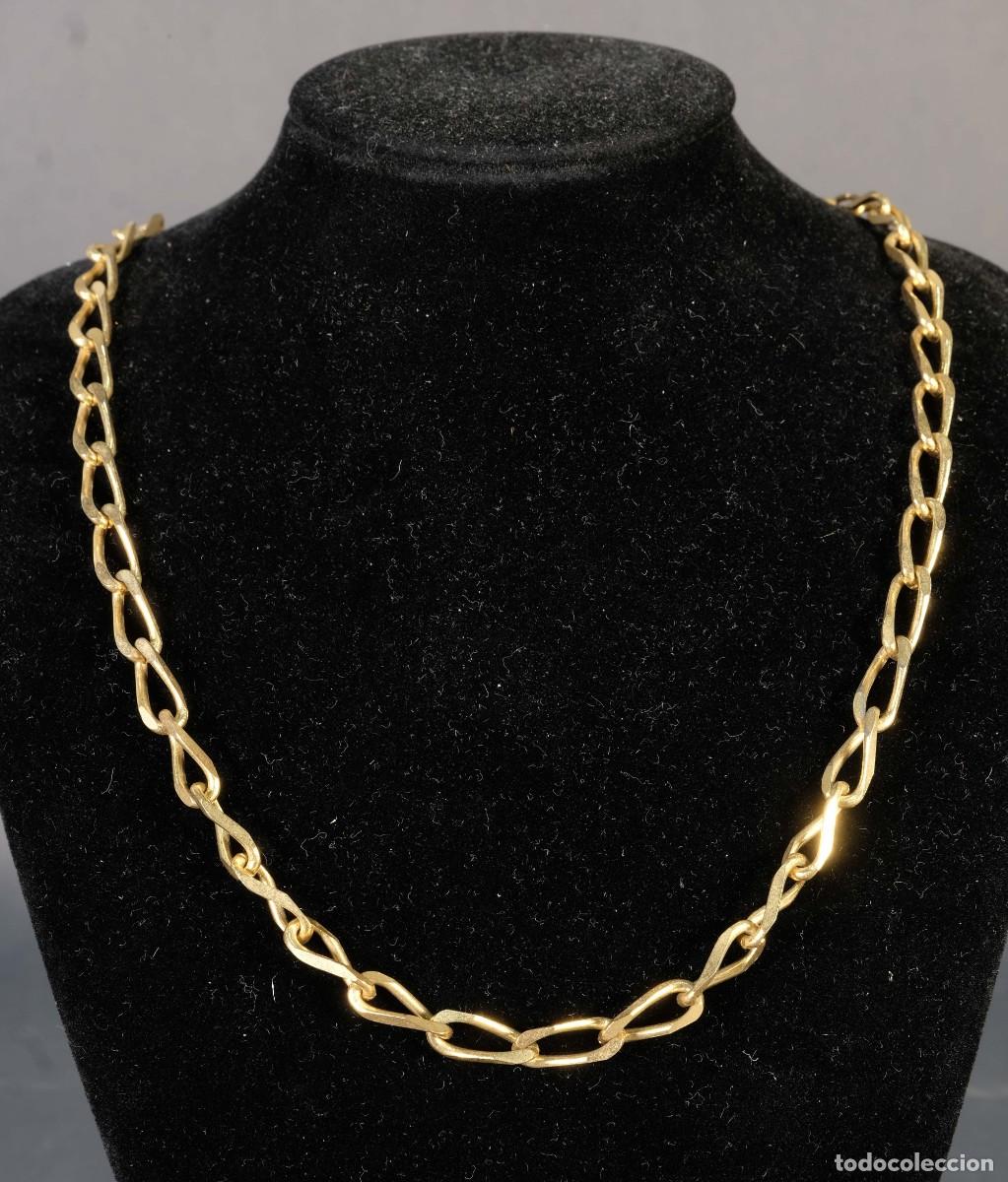 Joyeria: Cadena collar en metal dorado - Foto 1