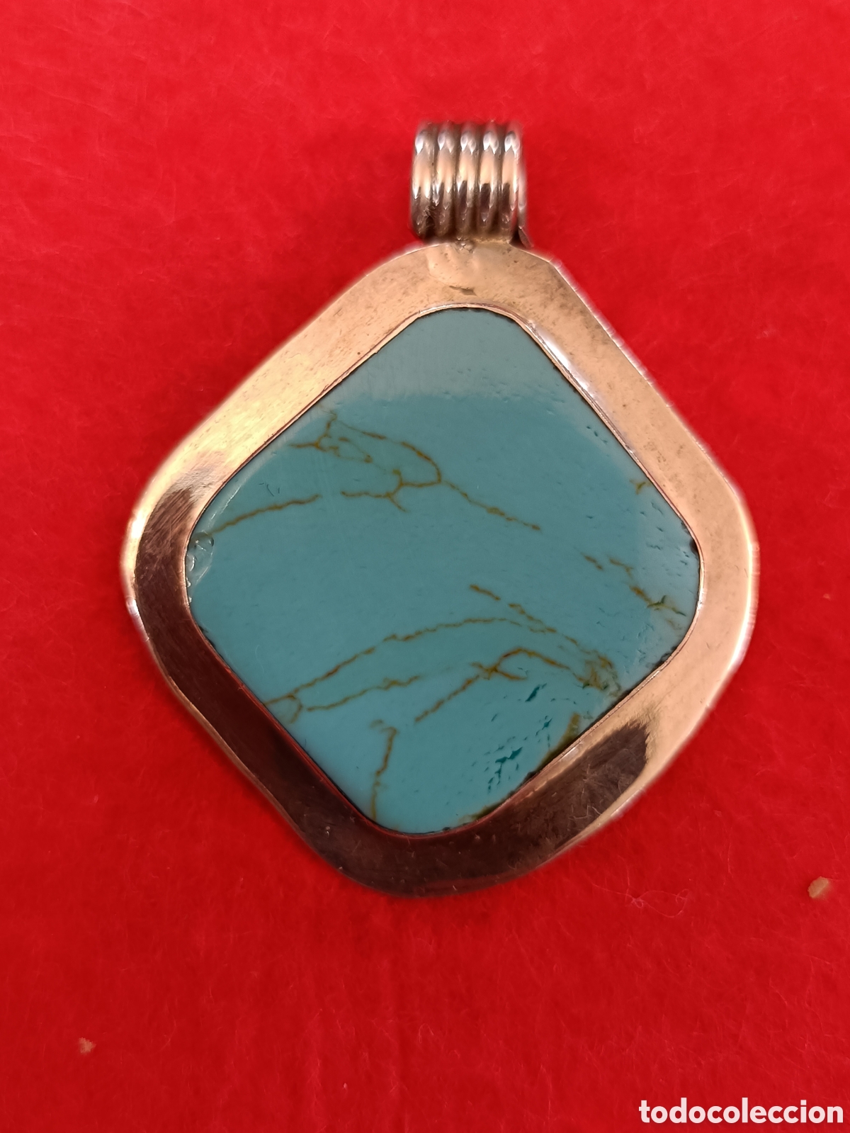 Joyeria: COLGANTE PLATA 925Y TURQUESA - Foto 1