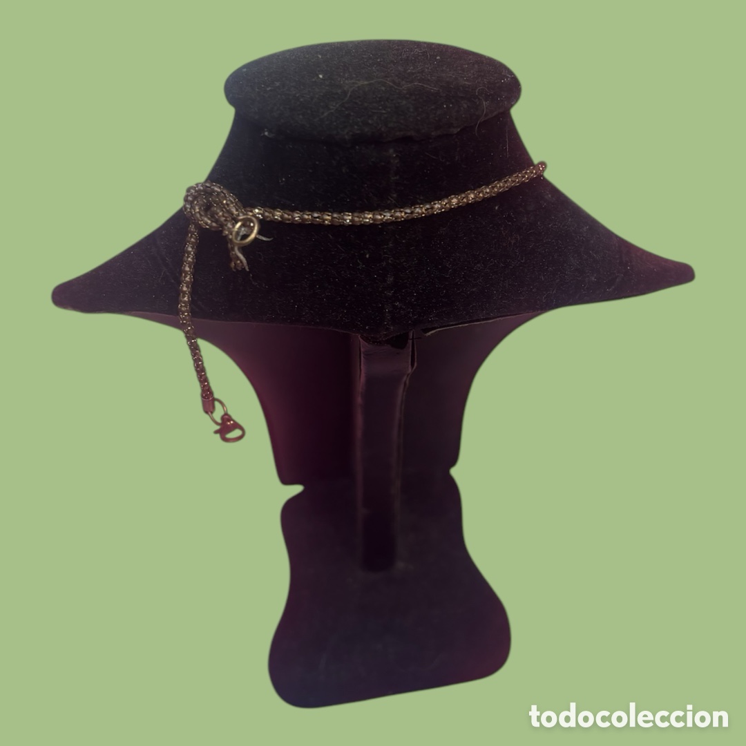 Joyeria: ESPECTACULAR COLLAR VINTAGE METAL Y ESMALTE - Foto 4