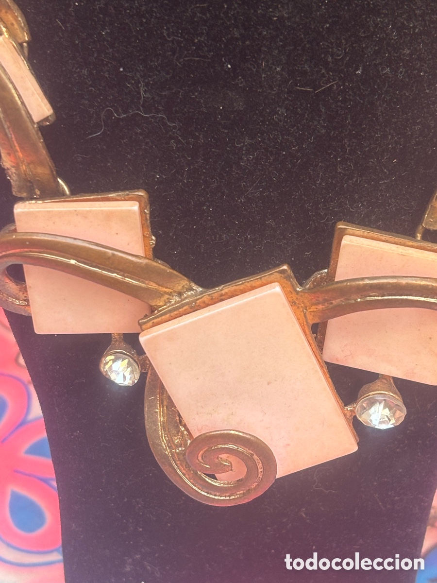 Joyeria: ESPECTACULAR COLLAR GARGANTILLA VINTAGE - Foto 3