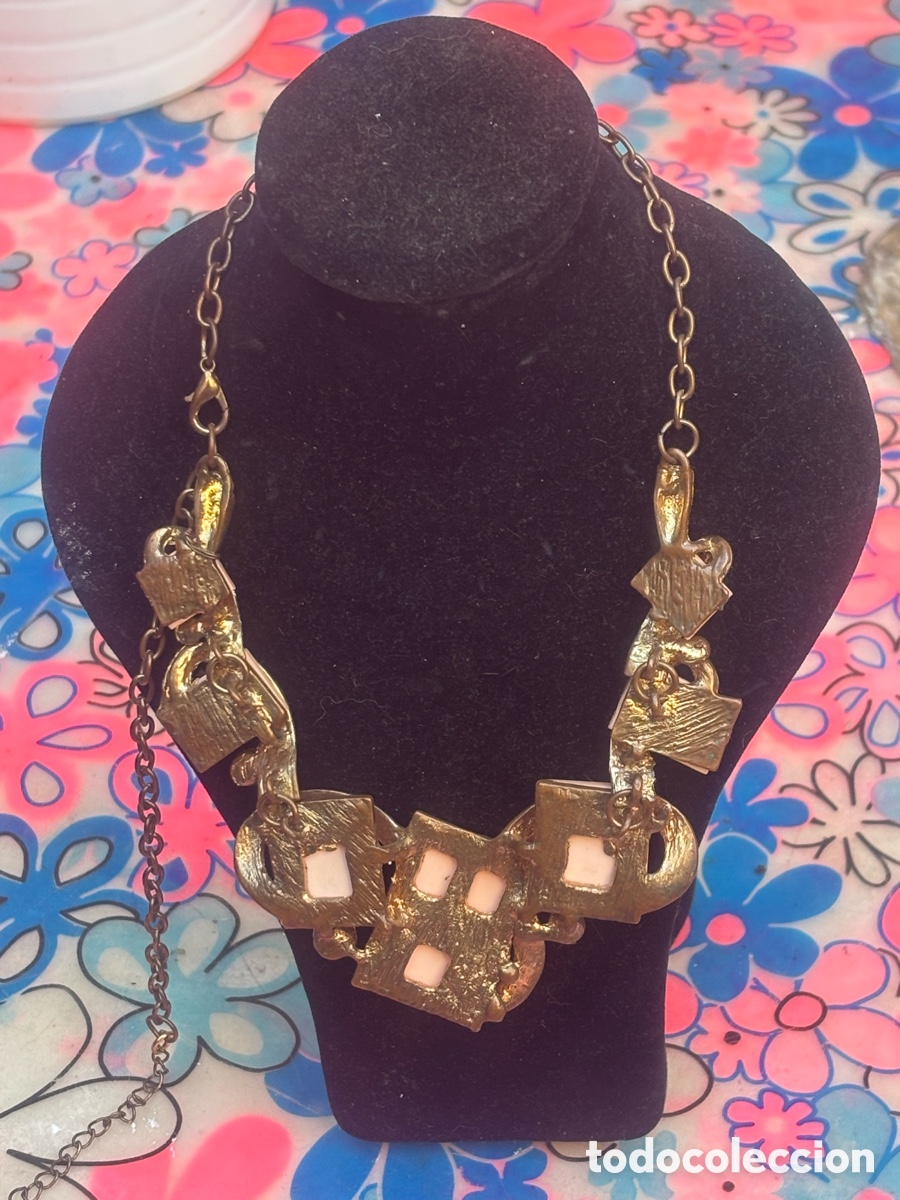 Joyeria: ESPECTACULAR COLLAR GARGANTILLA VINTAGE - Foto 6