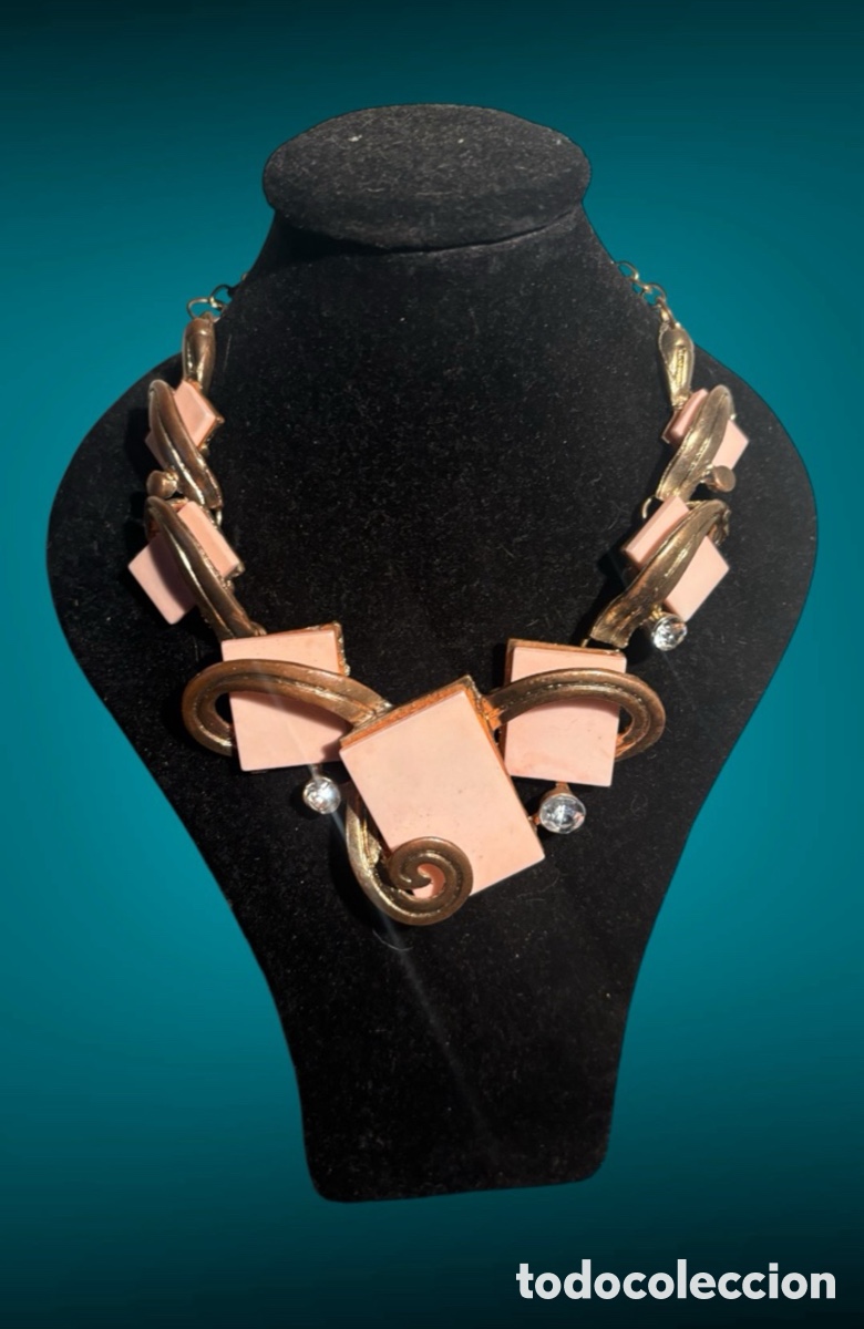 Joyeria: ESPECTACULAR COLLAR GARGANTILLA VINTAGE - Foto 1