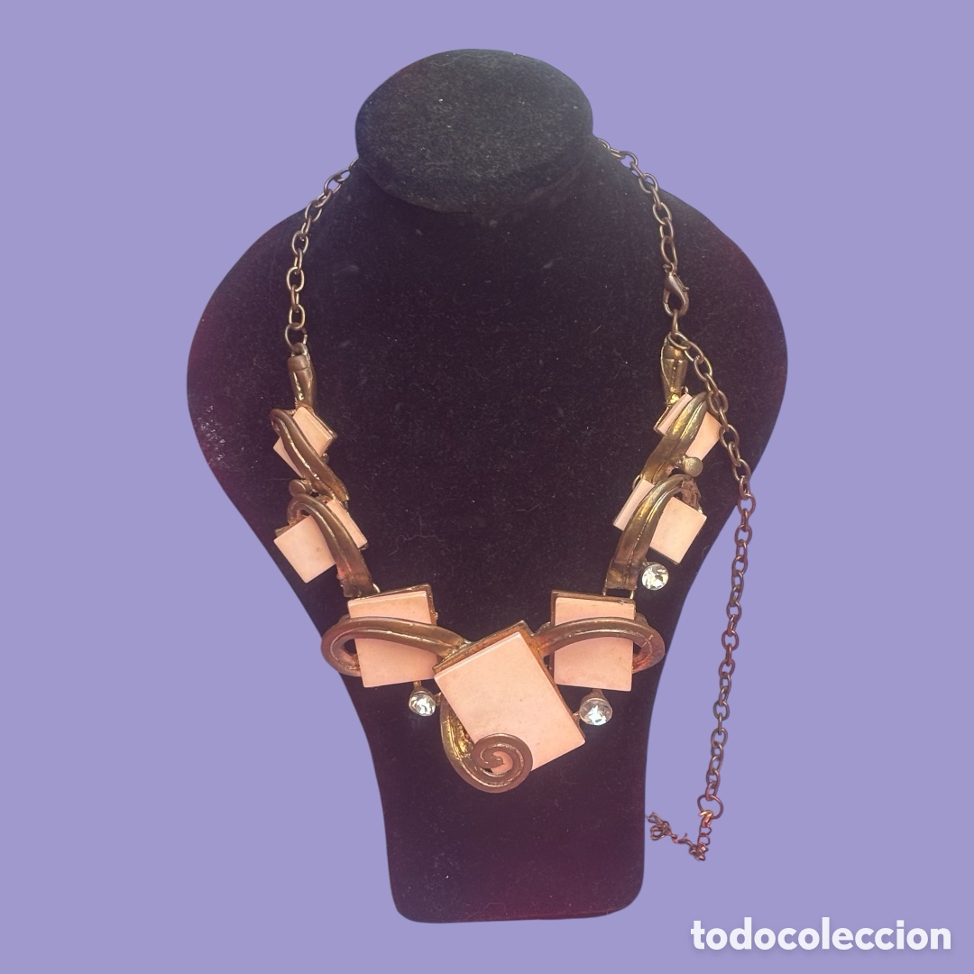 Joyeria: ESPECTACULAR COLLAR GARGANTILLA VINTAGE - Foto 2