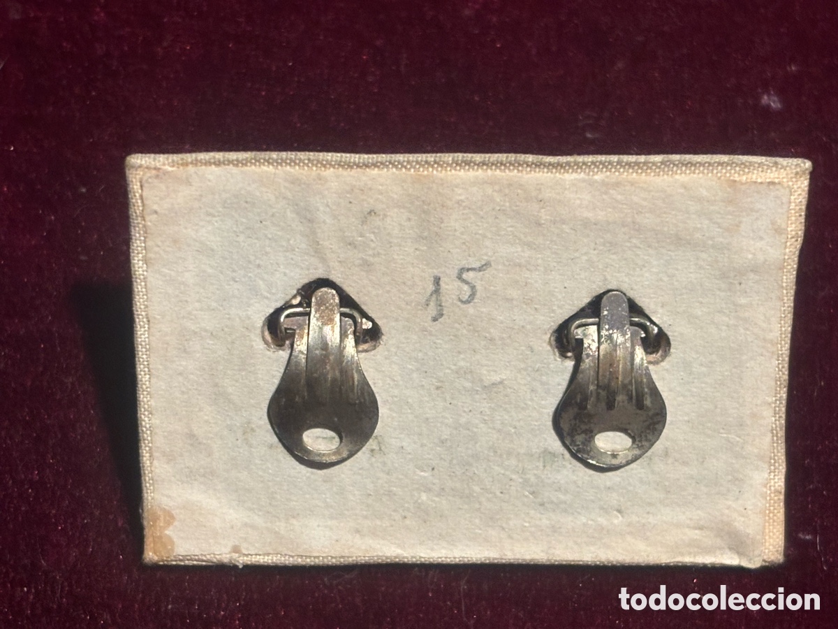 Joyeria: PRECIOSOS PENDIENTES ANTIGUOS CON ENORMES PERLAS - Foto 3