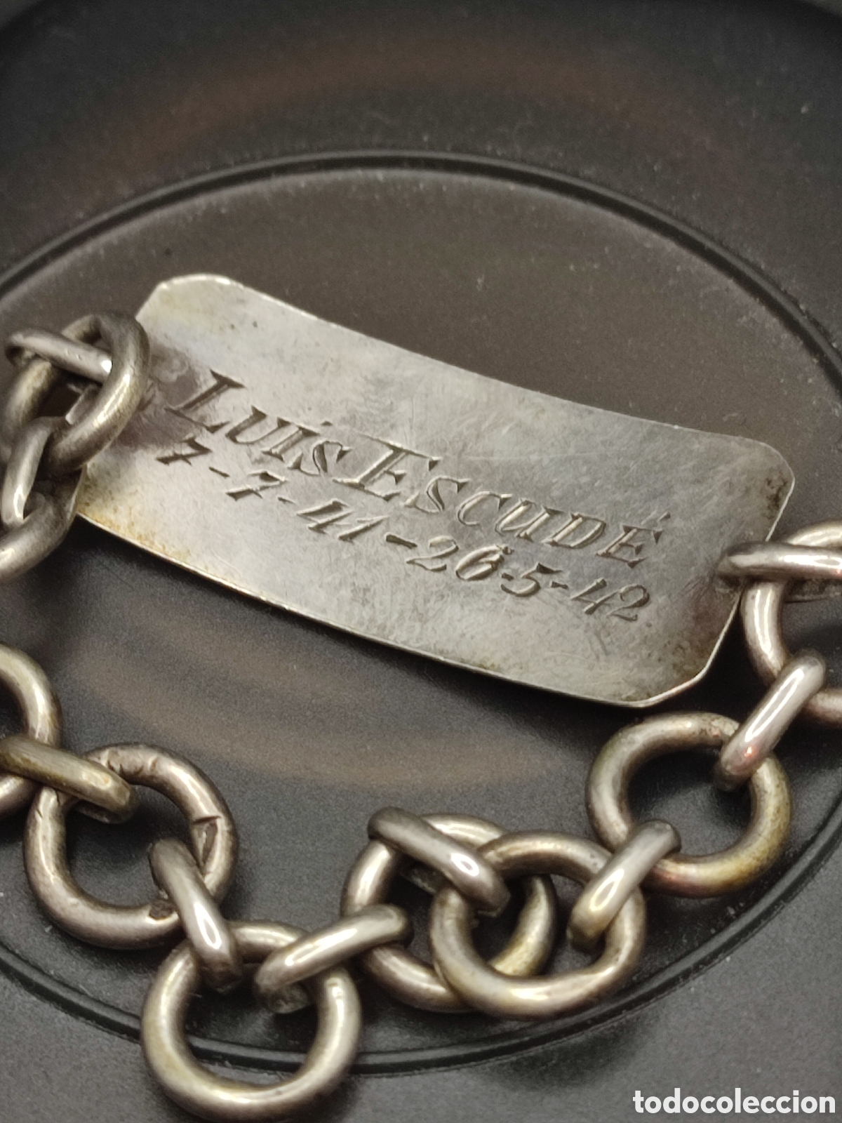 Joyeria: Antigua pulsera de la legi&oacute;n a&ntilde;o 1942 COTC - Foto 2