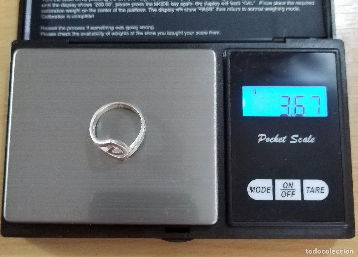 Joyeria: Original anillo de plata de ley, 925 mil&eacute;simas. - Foto 2