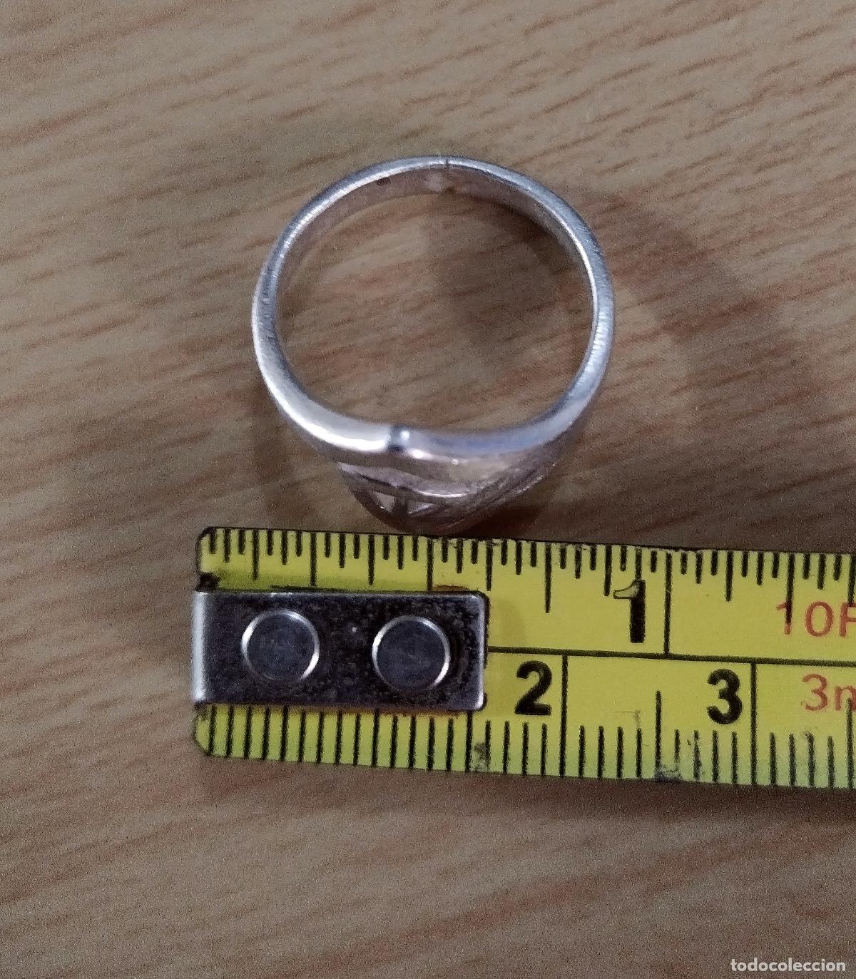 Joyeria: Original anillo de plata de ley, 925 mil&eacute;simas. - Foto 3