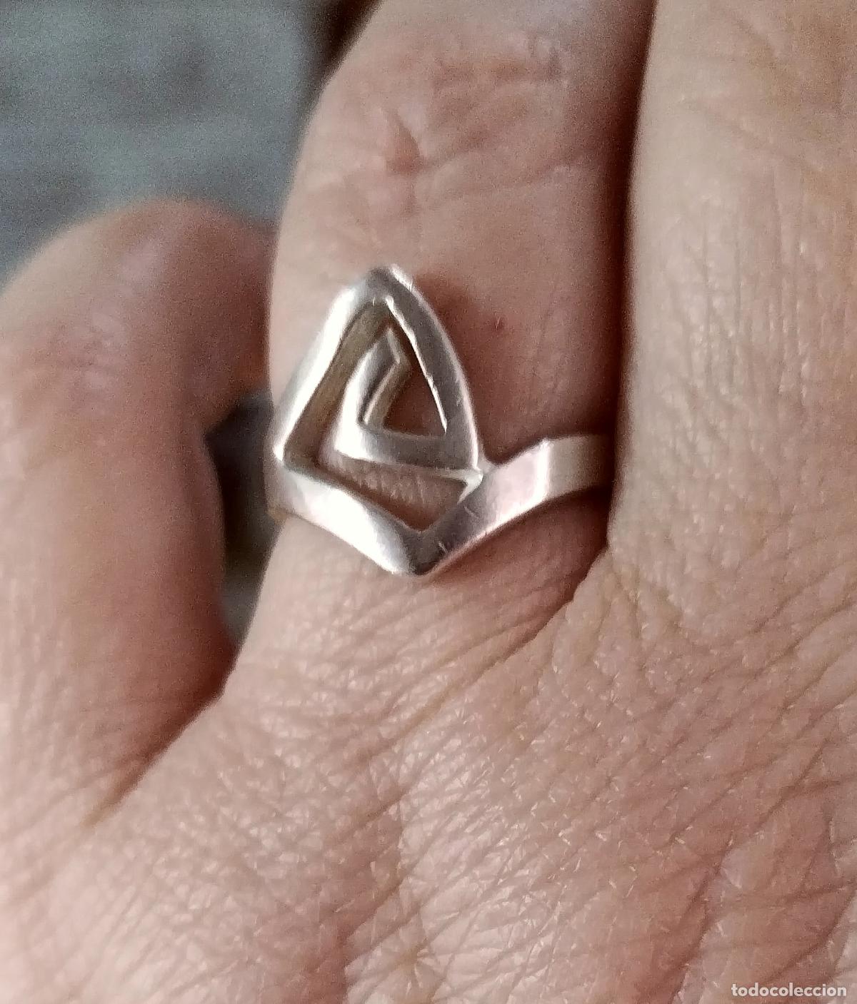 Joyeria: Original anillo de plata de ley, 925 mil&eacute;simas. - Foto 5
