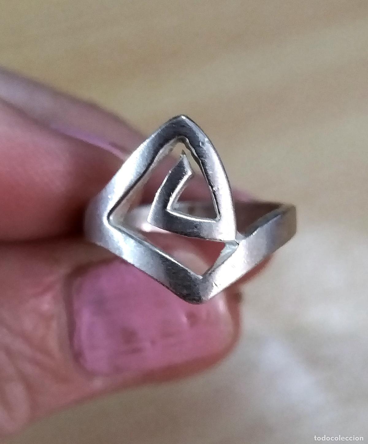 Joyeria: Original anillo de plata de ley, 925 mil&eacute;simas. - Foto 1