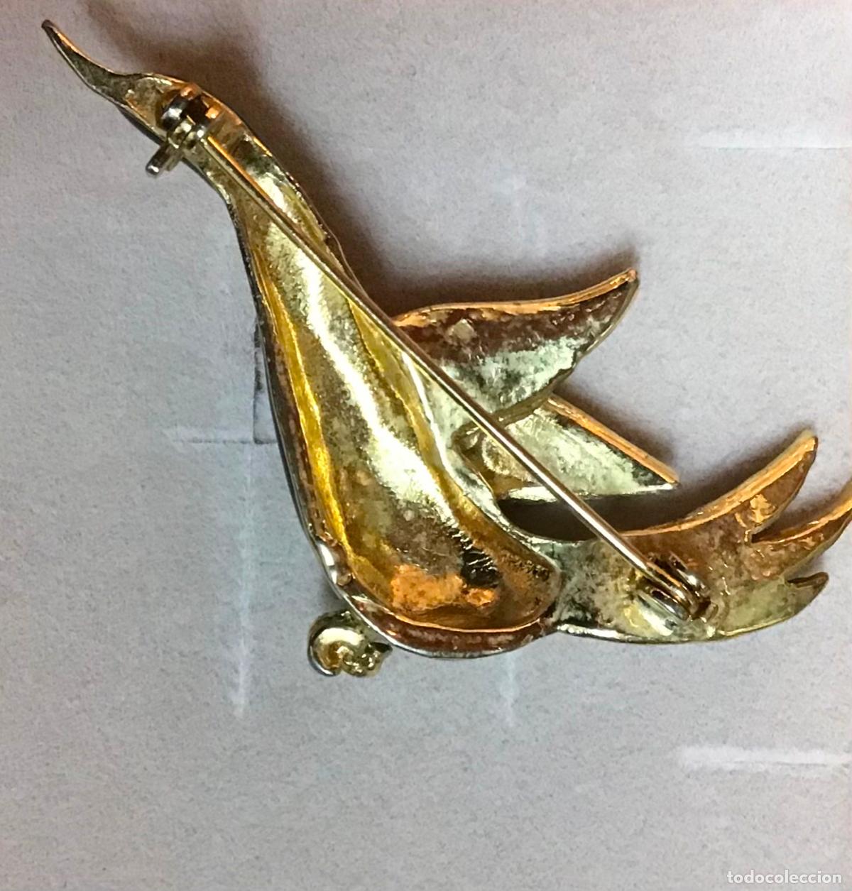 Joyeria: BROCHE DORADO CON ESMALTE - Foto 2